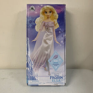 Elsa Classic Doll with Brush, Frozen 2 – 11 1/2'' Tall